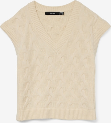 VERO MODA Свитер в Бежевый: спереди