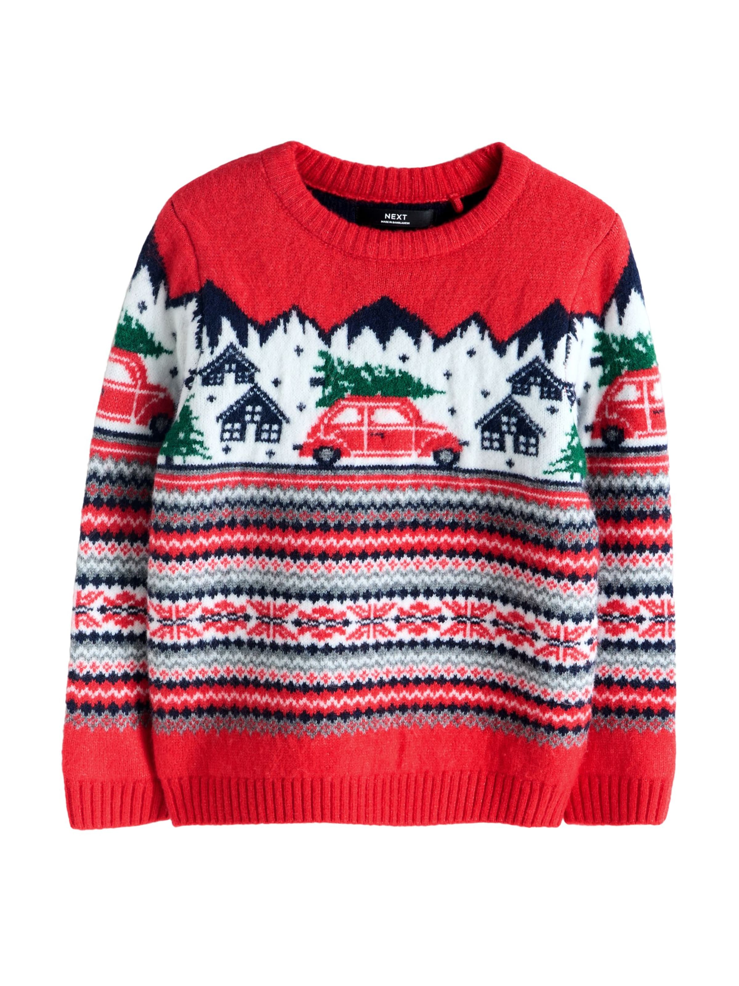 Pull-over Next en rouge : devant