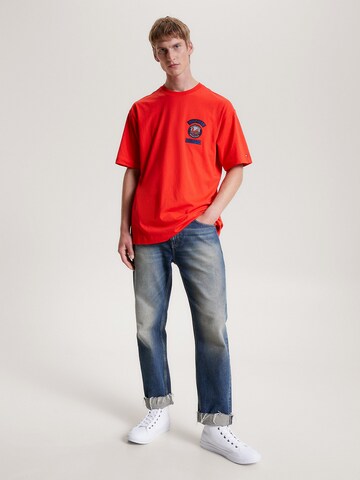 TOMMY HILFIGER T-Shirt in Orange