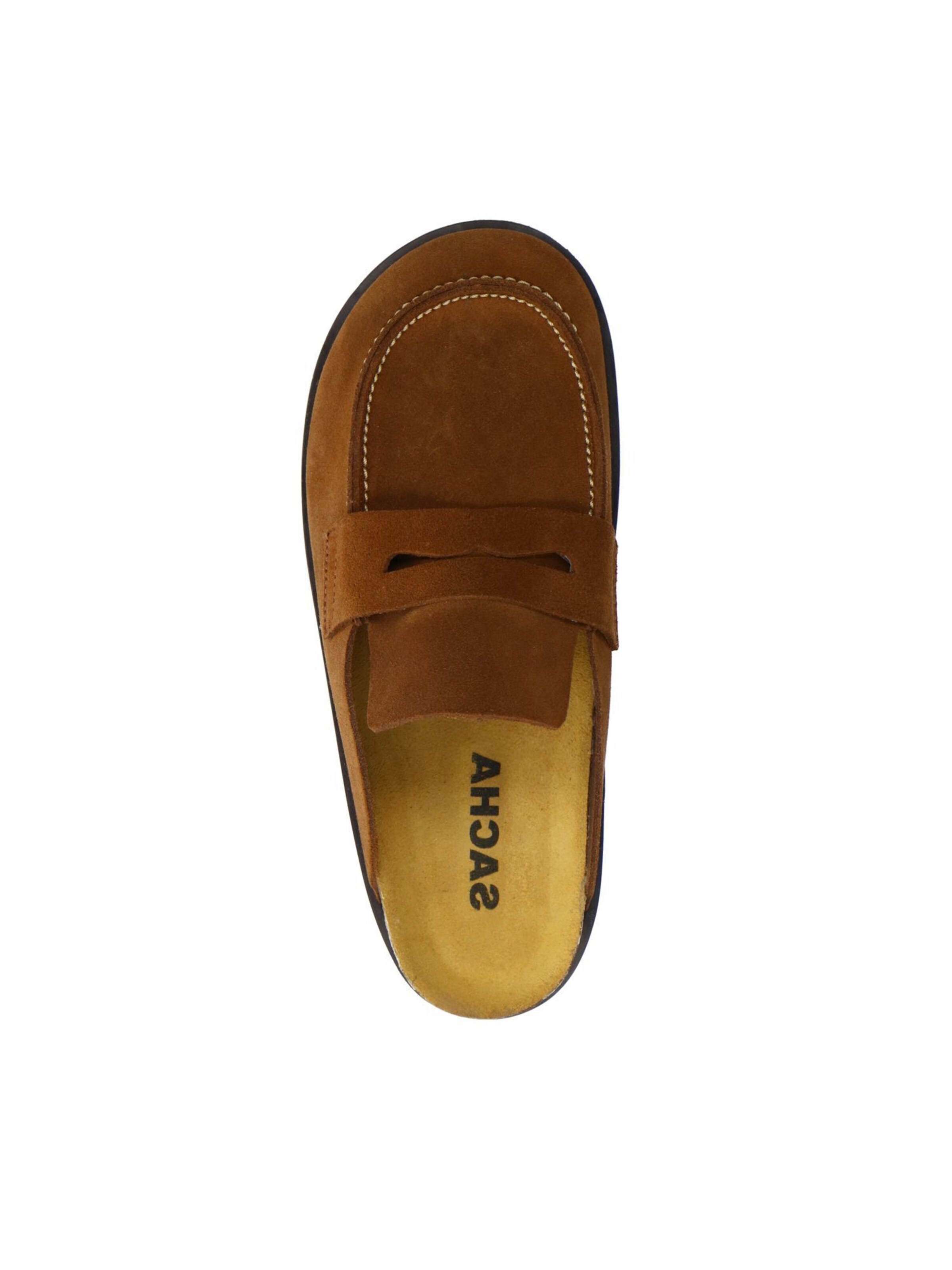 SACHA Mules in Brown
