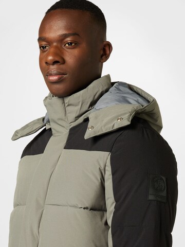 BURTON MENSWEAR LONDON Zimska jakna | siva barva