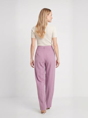 Regular Pantaloni ' Sally ' de la Opal Studio pe mov: spate