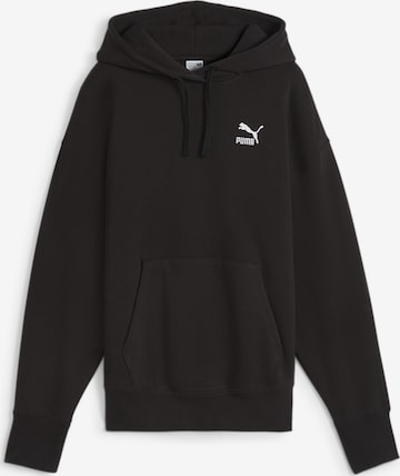 PUMA Athletic Sweatshirt in Black: front