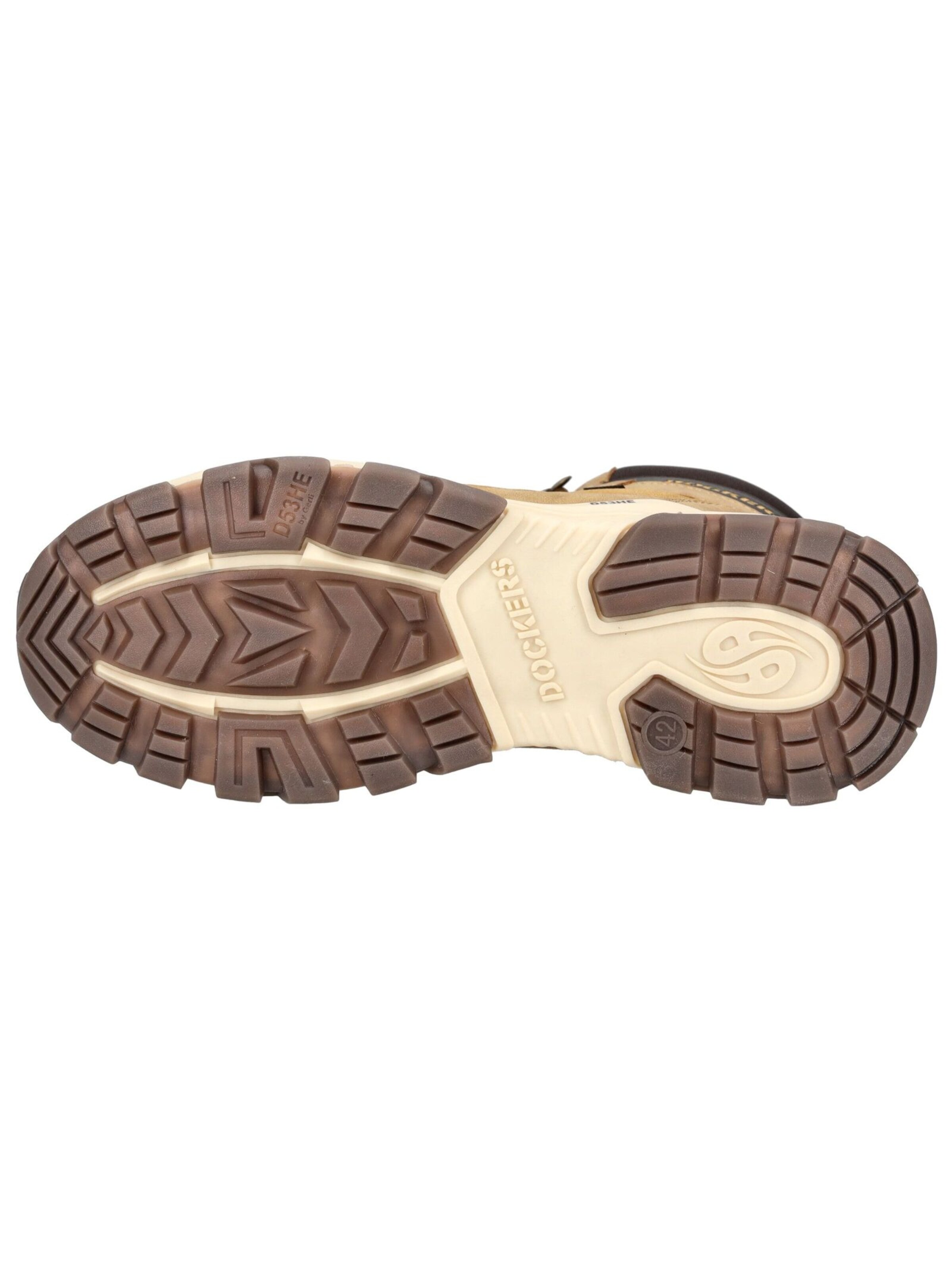 Dockers by Gerli Lace-Up Boots in Yellow