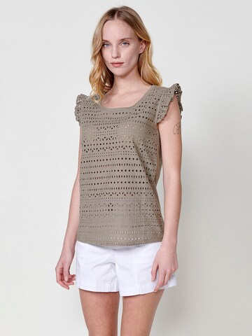 KOROSHI Shirt in Grün