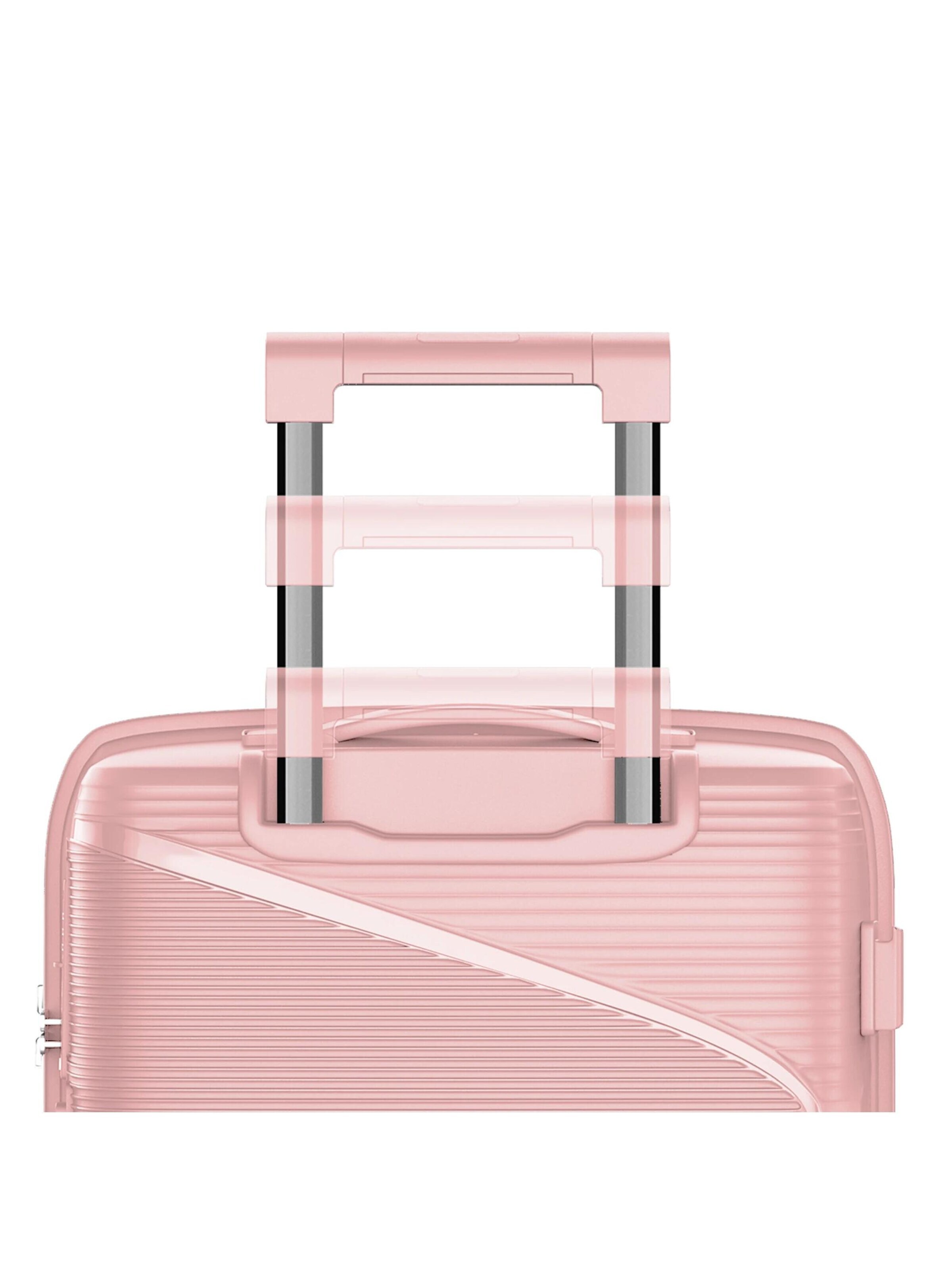 4FLY Suitcase Set 'Linea Lux' in Pink