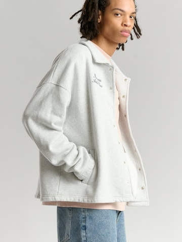 Mansour Fleecejacke in Grau