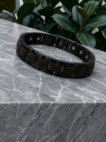 Holzwerk - Pulsera 'PARKSEE' en negro