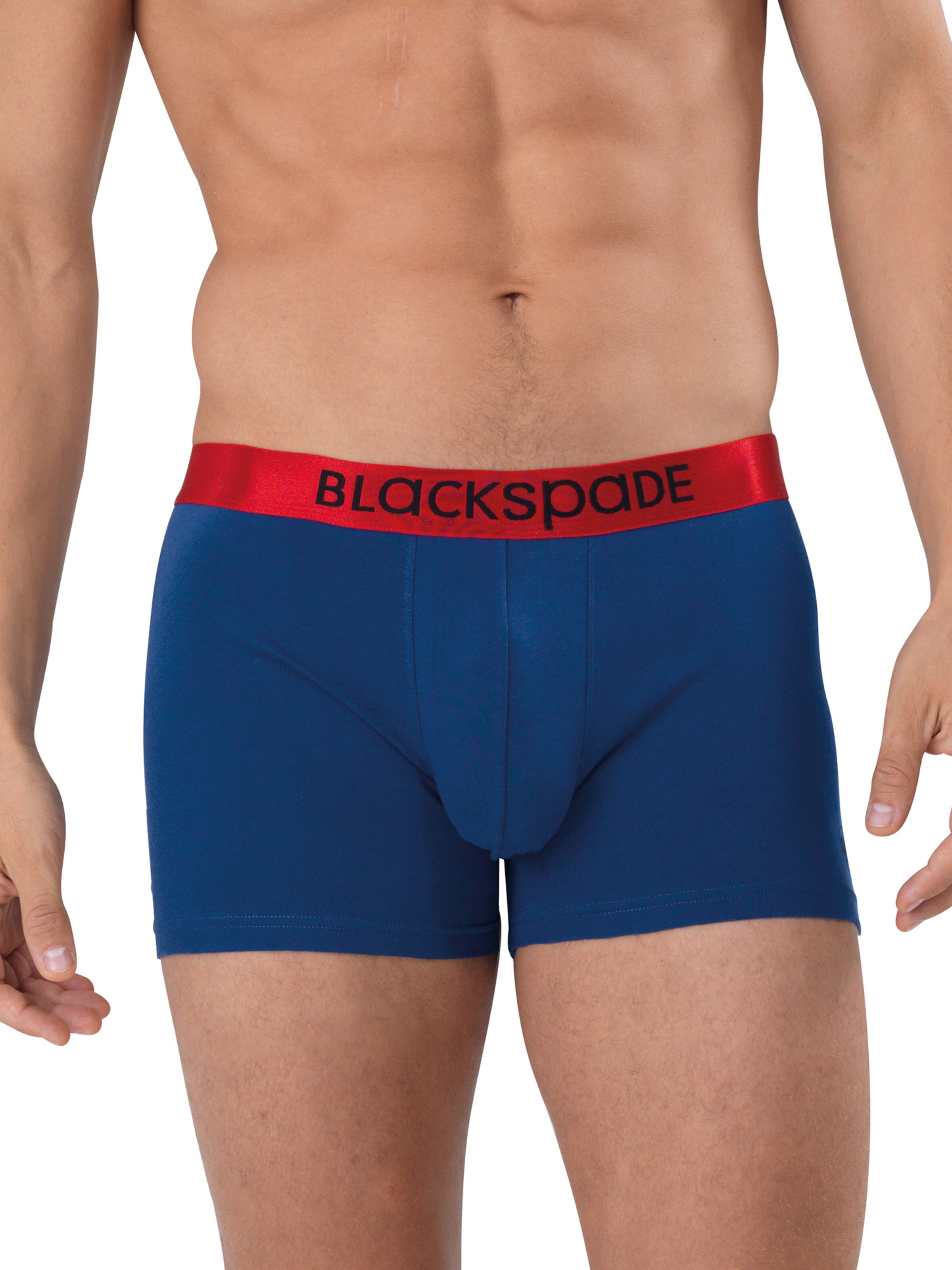Blackspade Boxershorts ' Modern Basics ' in Blauw