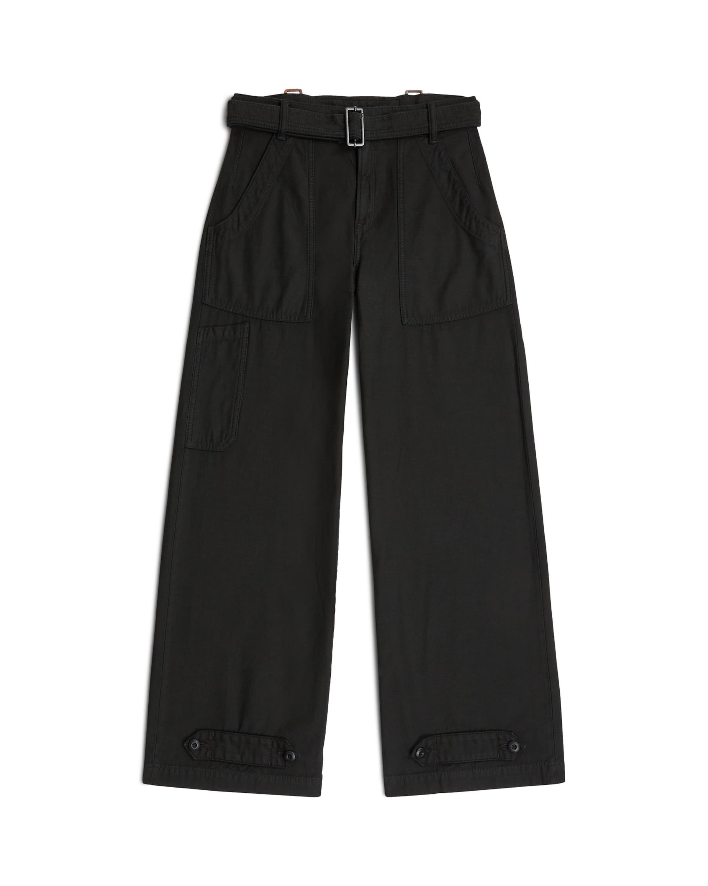 G-STAR Loose fit Cargo jeans ' ' in Black: front