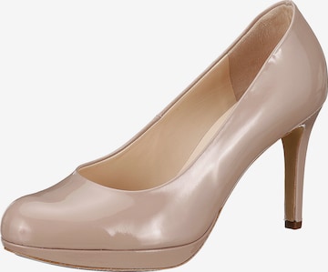 Högl Pumps in Beige: voorkant