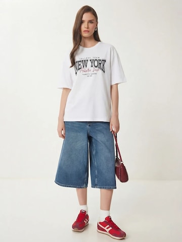 Maglia extra large di Happiness İstanbul in bianco