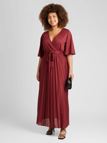 Robe 'Gemma' ABOUT YOU Curvy en rouge