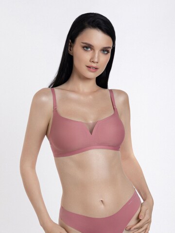 Invisible Soutien-gorge 'SECOND SKIN' Marc & André en rose : devant