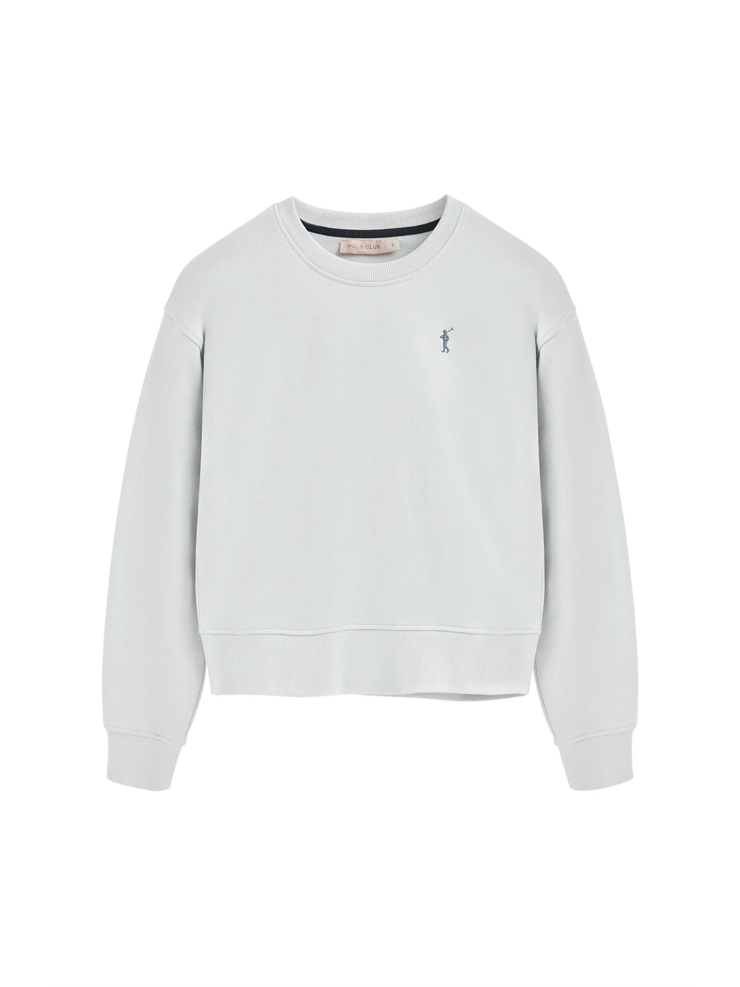 Polo Club Sweatshirt in Blau: Vorderseite