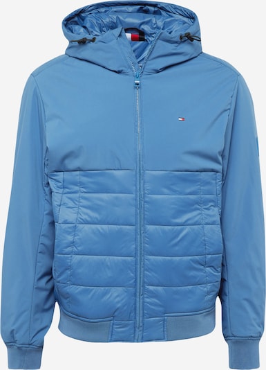 TOMMY HILFIGER Prechodná bunda - modrá / námornícka modrá / červená / biela, Produkt