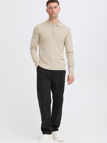 Loosefit Pantalon chino 'NATAN' BLEND en noir : devant