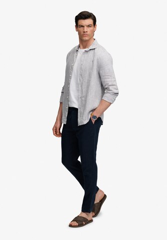 Superdry & Co Regular Hose 'Premium Essentials' in Blau