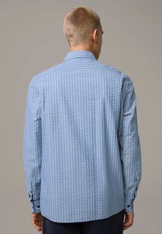 STRELLSON Regular fit Button Up Shirt 'Casyn' in Blue