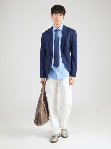 Michael Kors Slim fit Button Up Shirt in Blue