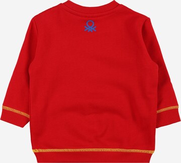 UNITED COLORS OF BENETTON Sweatshirt in Red