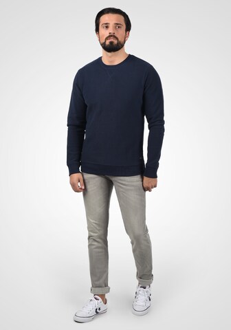 BLEND Sweatshirt 'Falk' in Blau: predná strana