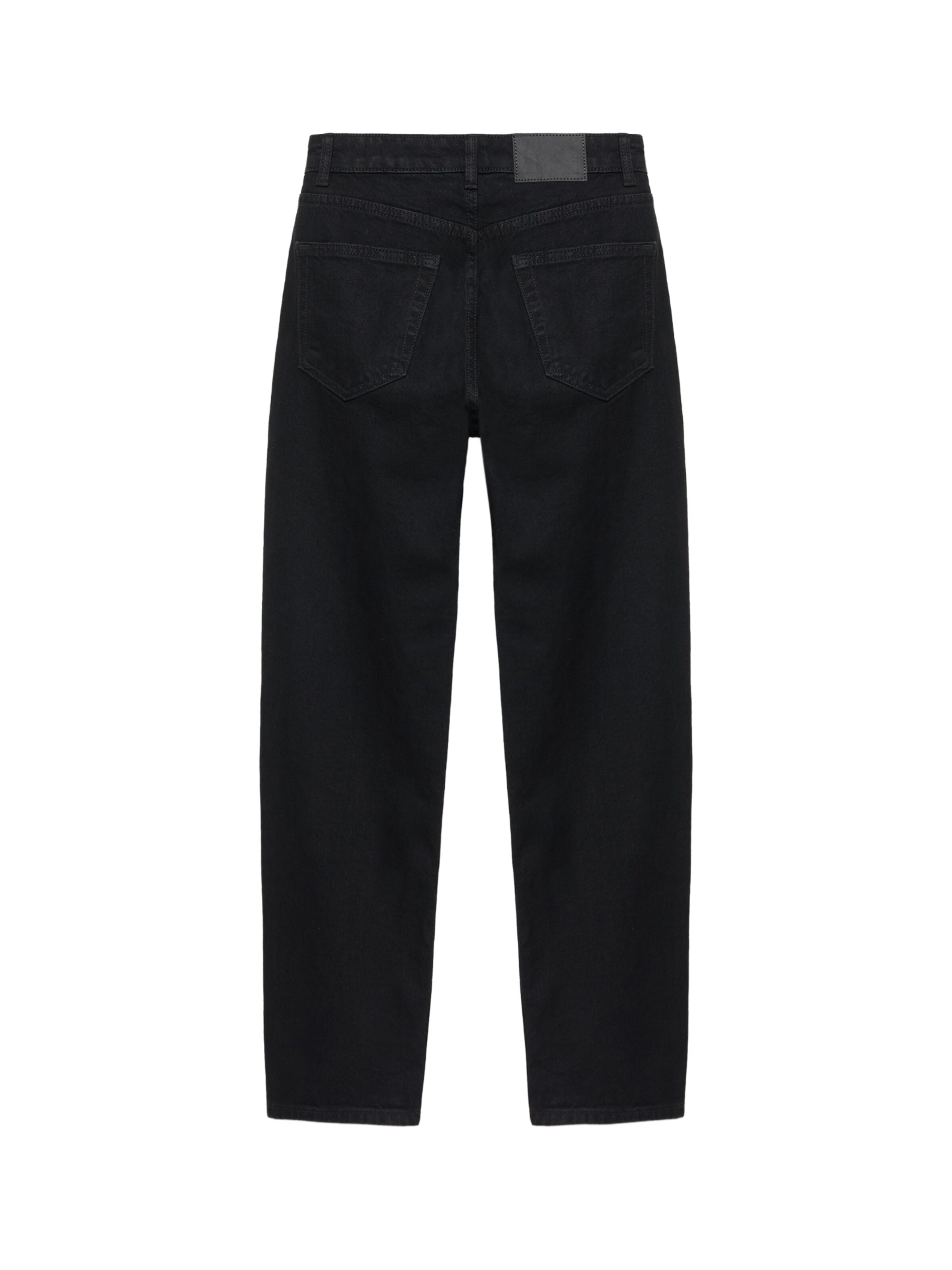 Pull&Bear Regular Jeans in Schwarz