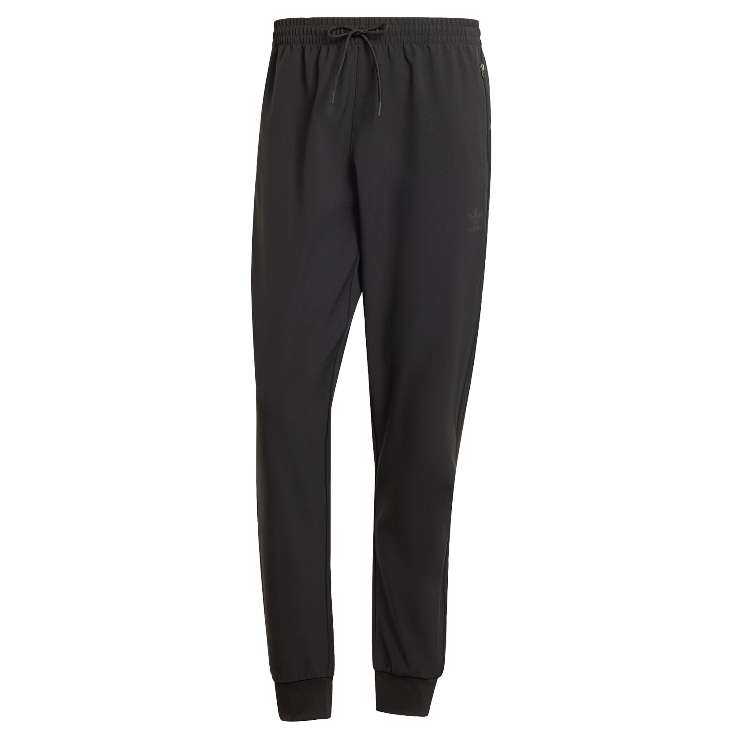ADIDAS ORIGINALS Trousers 'SST Bonded' in Black: front
