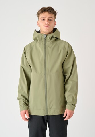 Cleptomanicx Performance Jacket 'Nord West' in Green: front