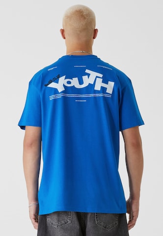 Lost Youth Koszulka w kolorze niebieski: przód