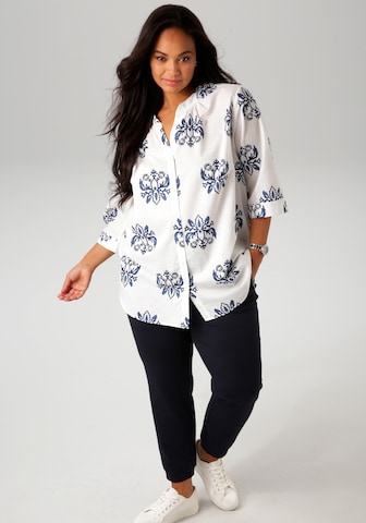 Aniston Bluse in Weiß