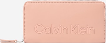 Calvin Klein Lommebok i rosa: forside