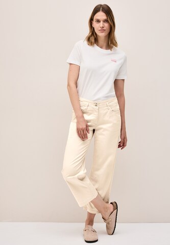 CECIL Wide leg Pants in Beige