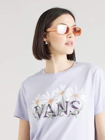 VANS Shirt 'FLOWER FRIENDS' in Purple