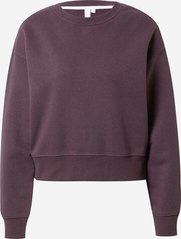 QS Sweatshirt in Lila: predná strana