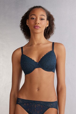 INTIMISSIMI T-Shirt BH 'FRANCESCA' in Blau: Vorderseite