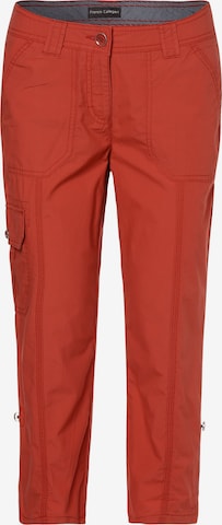 Regular Pantalon cargo Franco Callegari en rouge : devant