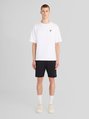 Regular Pantalon Lyle & Scott en noir