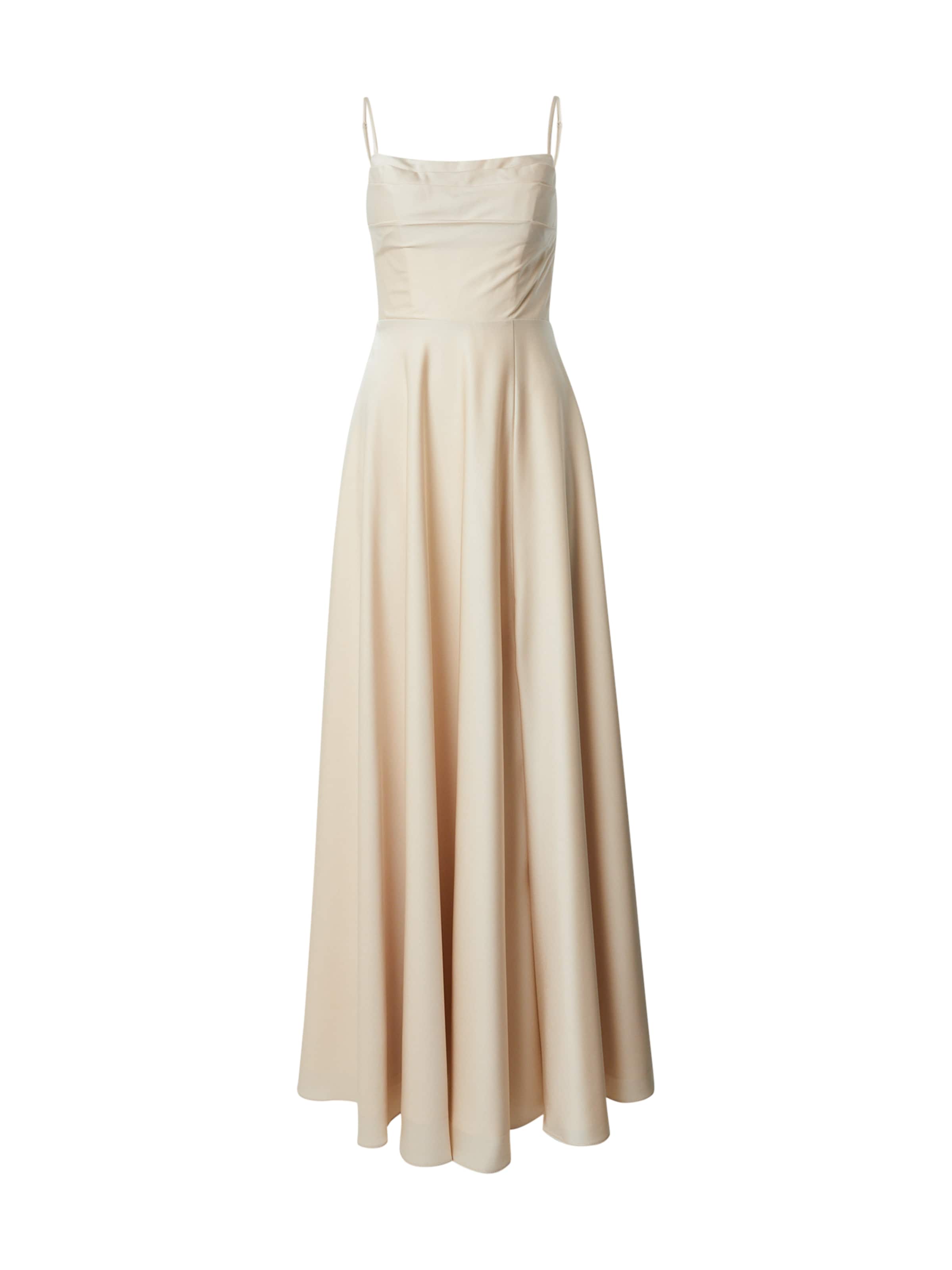 Laona - Vestido de noche en beige: frente