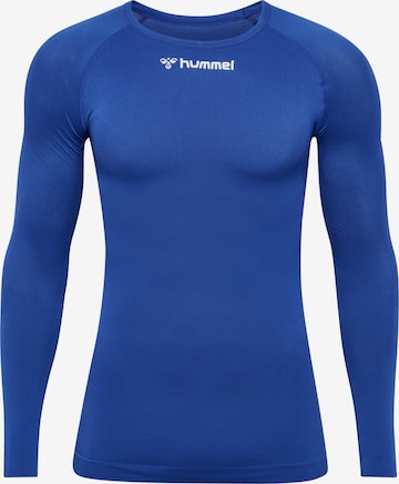 T-Shirt fonctionnel 'Comfort 2.0' Hummel en bleu : devant