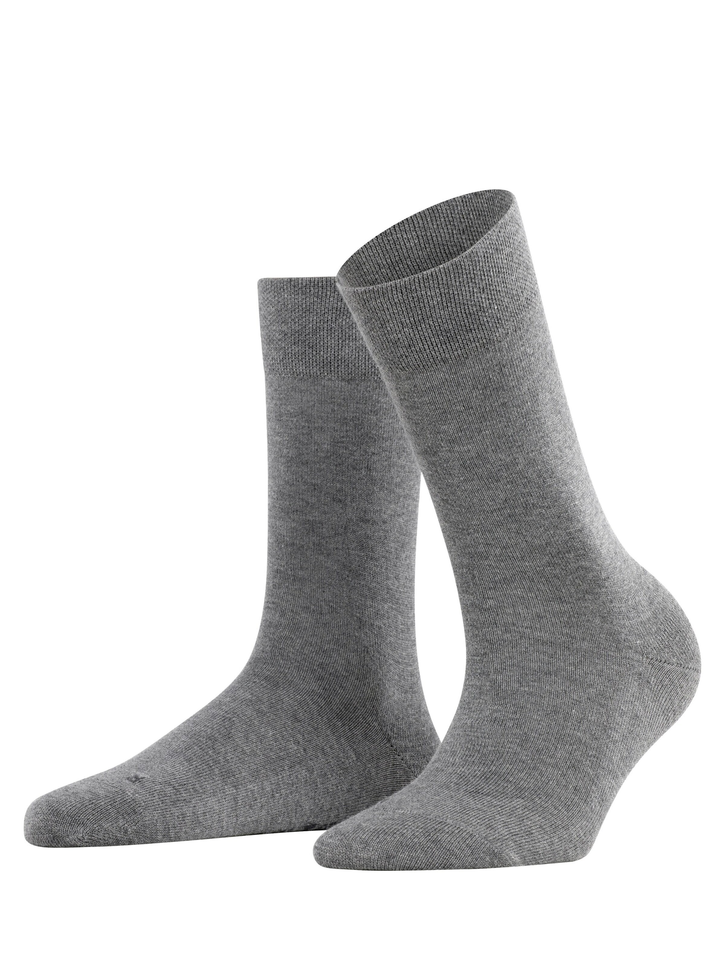 FALKE Socken 'Sensitive London'‌‌‌‌‌‌ in Grau: Vorderseite
