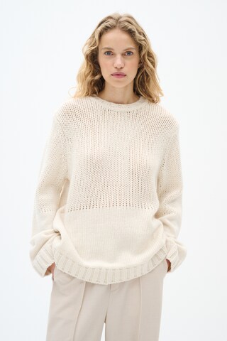 InWear Pullover  'Mefay' in Weiß: Vorderseite