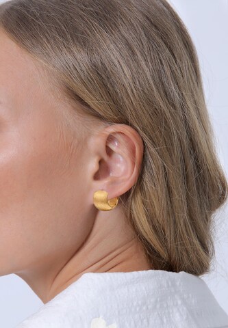 ELLI PREMIUM Earrings in Gold: front