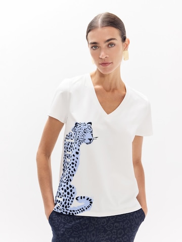T-shirt 'Freizeit' Lola Casademunt en blanc : devant