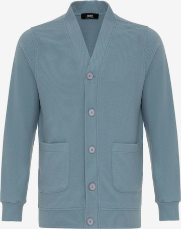 Antioch Knit cardigan in Blue: front