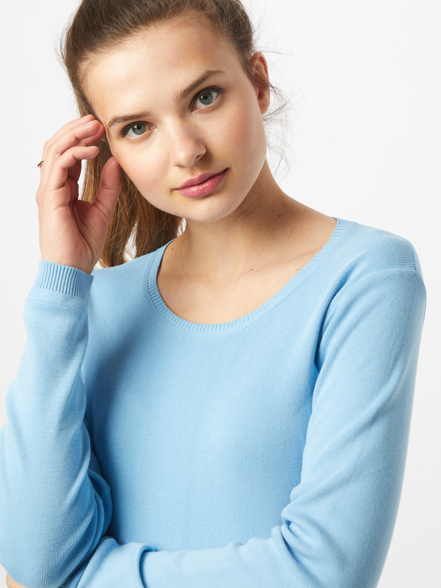 UNITED COLORS OF BENETTON Pullover in Blau 