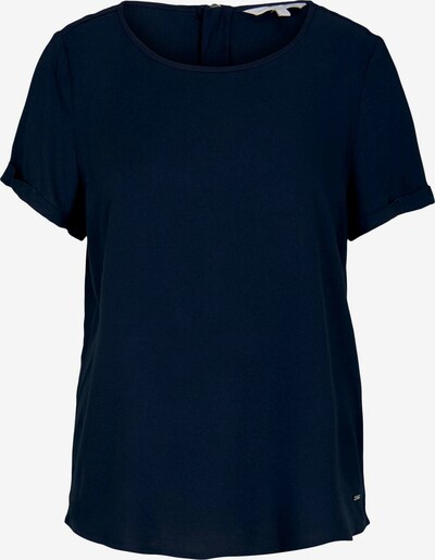 TOM TAILOR DENIM Bluse in marine, Produktansicht