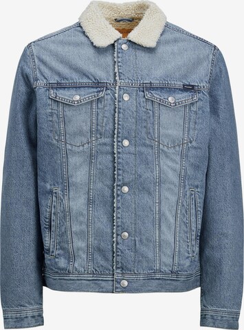 JACK & JONES Tussenjas 'Jean' in Blauw: voorkant