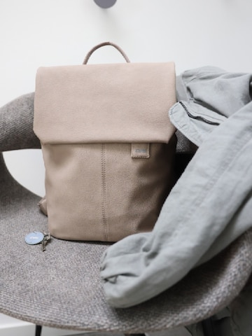 ZWEI Backpack 'MADEMOISELLE.M MR13' in Brown