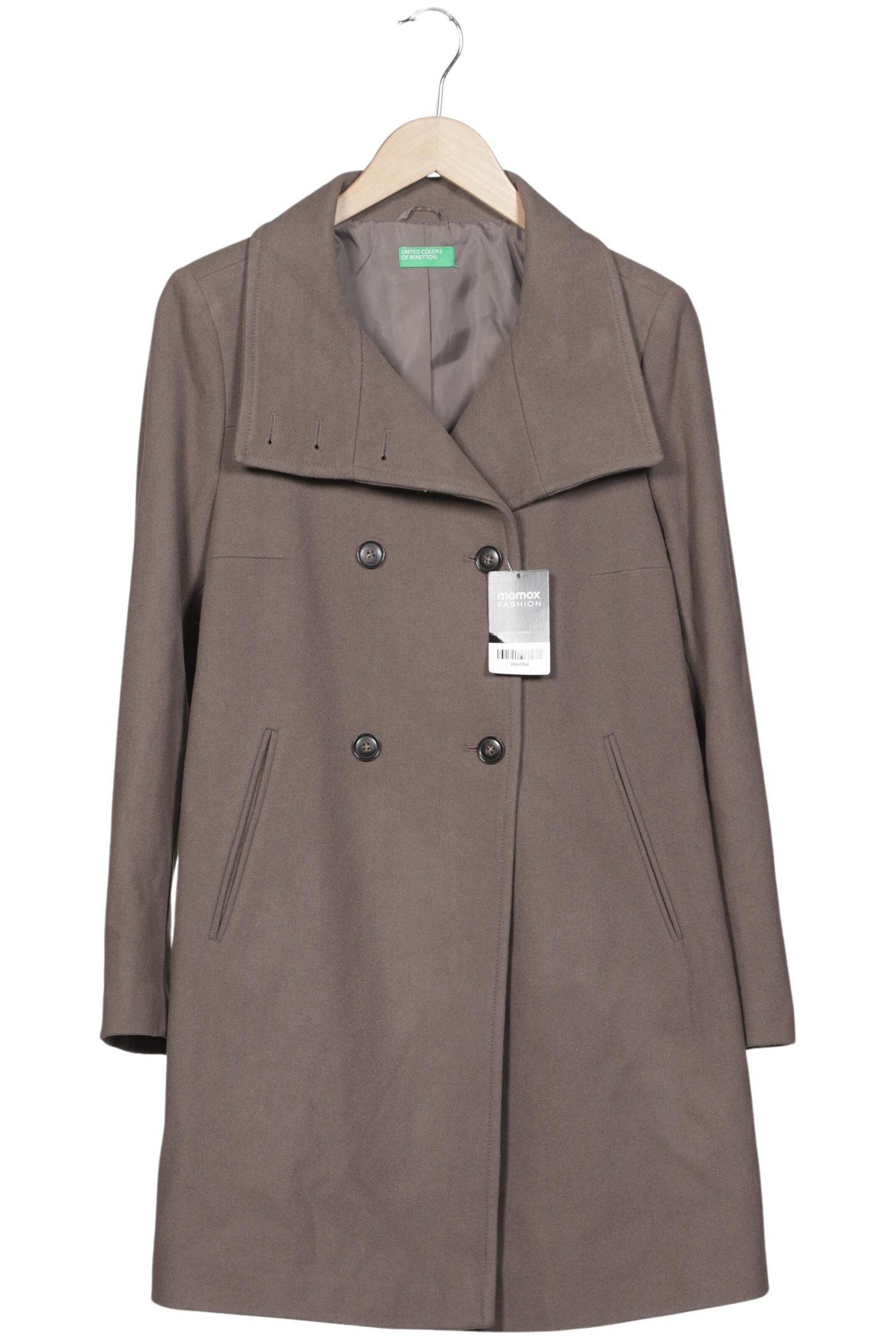 UNITED COLORS OF BENETTON Jacket & Coat in M in Grey: front